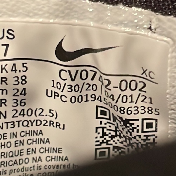 Womens Nike React Vapor NXT HC Tennis Court Size 7 - Picture 5 of 5